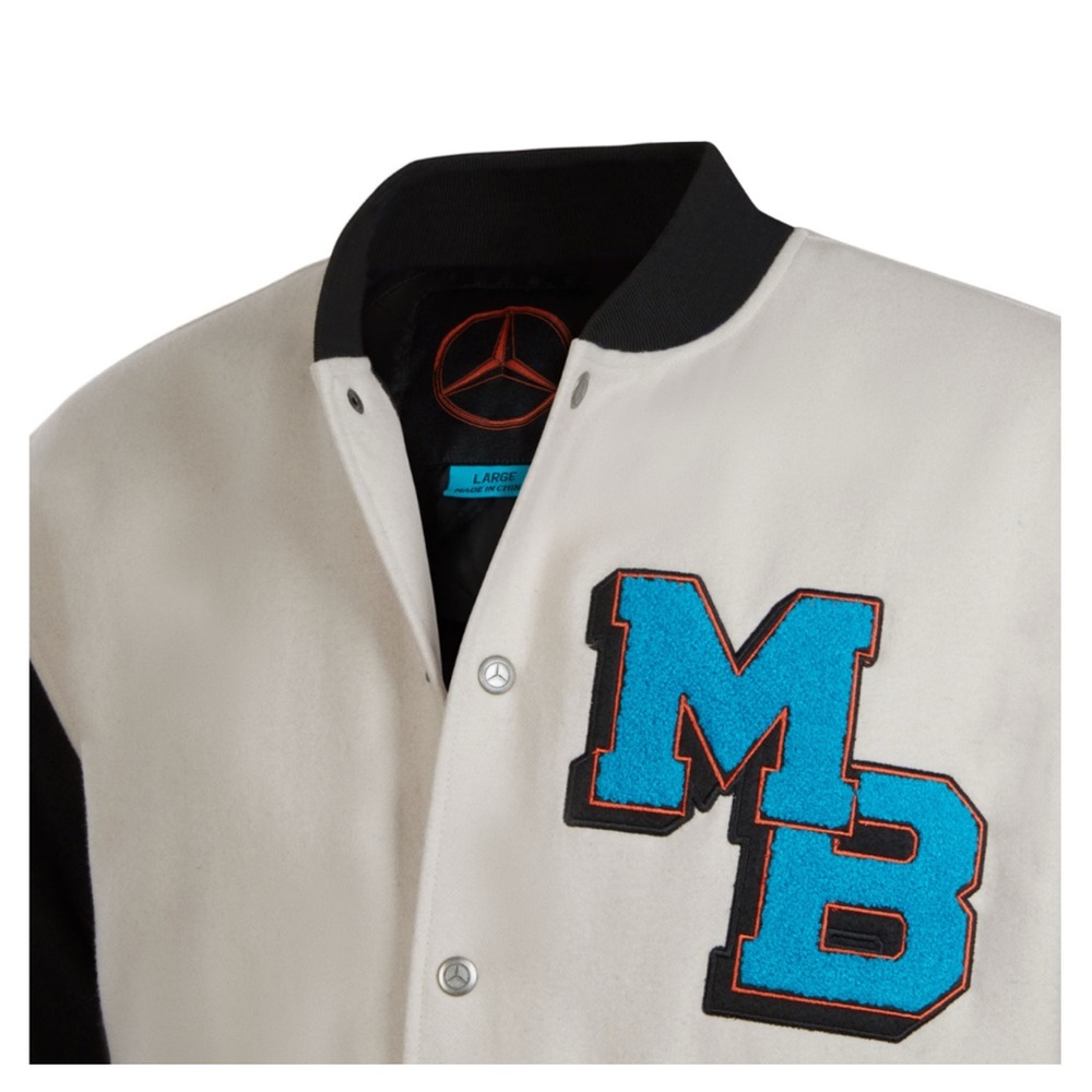 Mercedes benz varsity jacket
Brand new